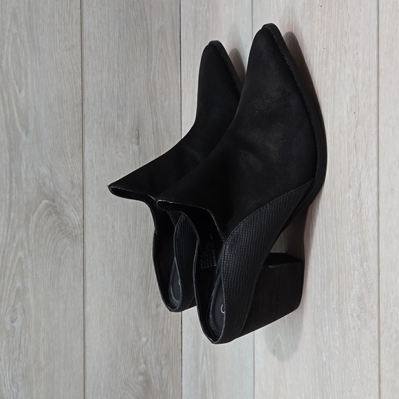 Coconut by Matisse Women Leave IT Pionted Toe mule Heels shoes sz 10M - Picture 2 of 12